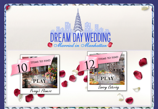 Dream day wedding games